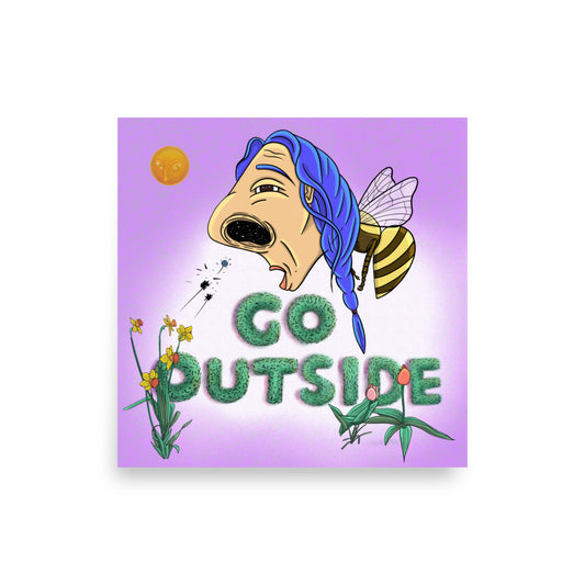 Go Outside (Spring) Print