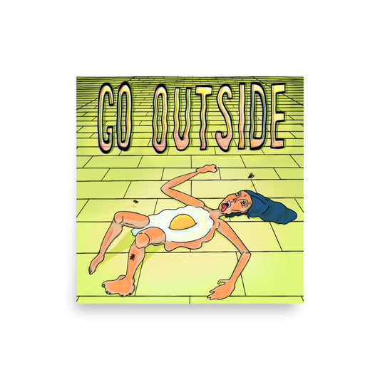 Go Outside, It's Summer! Print